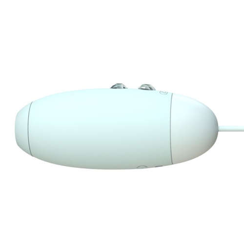 Вакуумний стимулятор для клітора-віброяйце KissToy Miss VV Cyan - 2