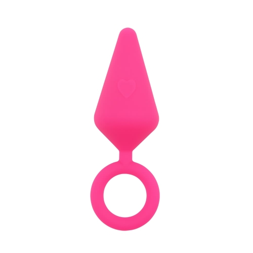 Силіконова анальна пробка рожева CHISA MisSweet-Candy Plug - 6
