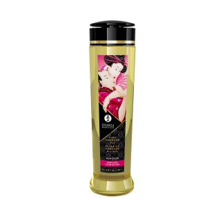 Масажне масло з 100% натуральних компонентів C ароматом лотоса Shunga Amour Sweet Lotus 240 мл