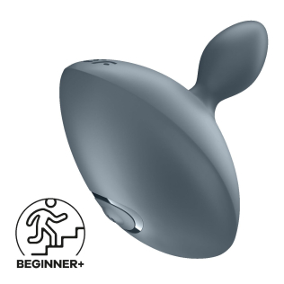 Анальная вибропробка серого цвета Satisfyer Booty Absolute Beginners 4