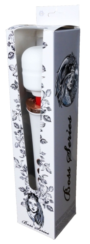 Вибромассажер пульсатор микрофон универсальный белого цвета BOSS of TOYS Boss Series Massager Super - 8