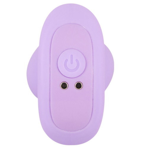 Анальна фіолетова вібропробка Soft Silicone Vibrating Mini Butt Plug - 5