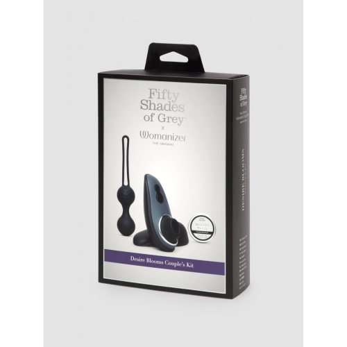 Набор секс игрушек женский черного цвета Womanizer Fifty Shades Of Grey - 11