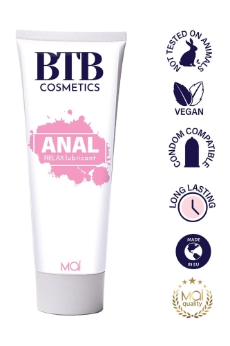 Анальний лубрикант на водній основі Mai BTB Anal Relax 100 мл - 1