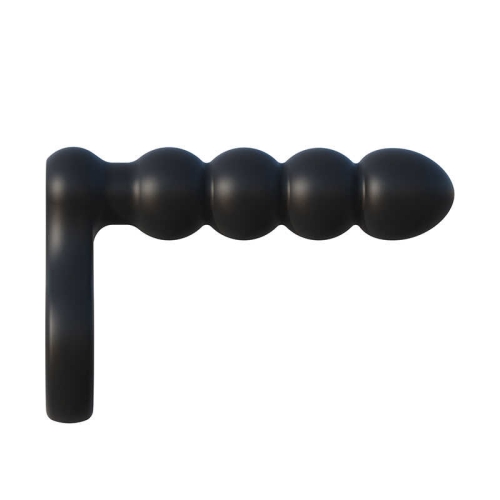 Вибронасадка на член для двойного проникновения черного цвета Pipedream C Ringz Remote Control Double Penetrator Dildo - 2