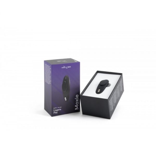 Вібратор в трусики чорний з пультом ДУ Moxie We-Vibe - 4