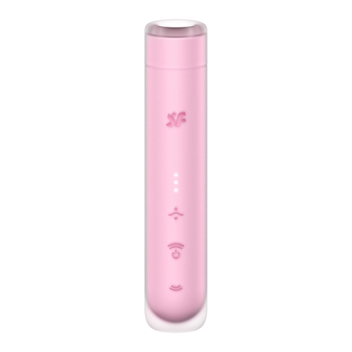 Вакуумний стимулятор для клітора рожевого кольору Satisfyer First Kiss - 1