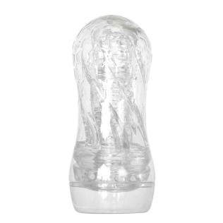 Мастурбатор  прозрачного цвета Zero Tolerance twist stroker clear 