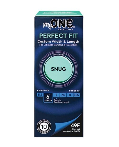 Презервативи із щільною посадкою ONE MyONE Snug 10 штук - 1