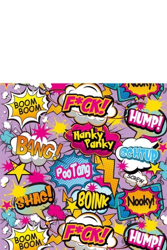 Міні-вібратор з барвистим принтом Global Novelties Prints Charming Pop Tease - 4
