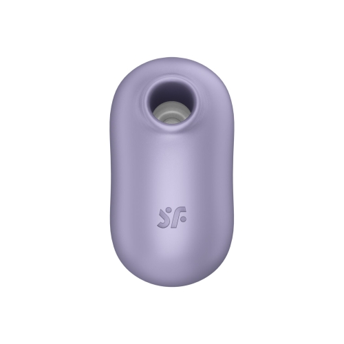 Вибратор с вакуумной стимуляцией клитора фиолетового цвета Satisfyer Pro To Go 2 - 6