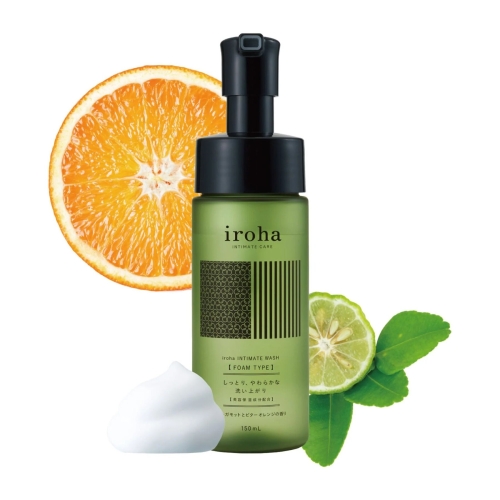 Пена для интимного ухода с ароматом бергамота и горького апельсина Iroha Intimate Wash Foam Type 150 мл - 2