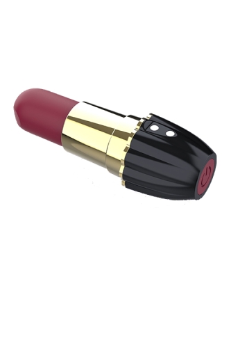 Водонепроницаемый вибромассажер для клитора помадка VIBES OF LOVE LIPSTICK - 4