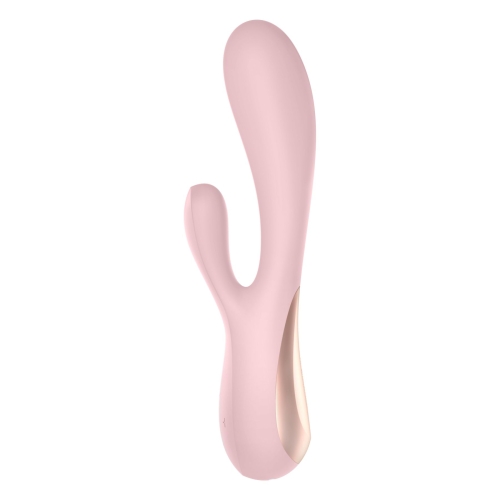 Вібратор кролик для стимуляції точки G і клітора рожевий Satisfyer Mono Flex - 2
