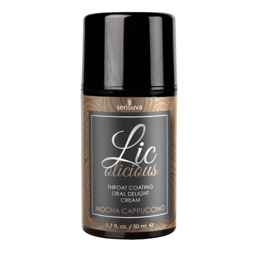 Гель для минета со вкусом капучино Sensuva Lic-o-licious 50 мл - 1