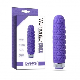 Міні вібратор для клітора Lovetoy Womanizer фіолетовий