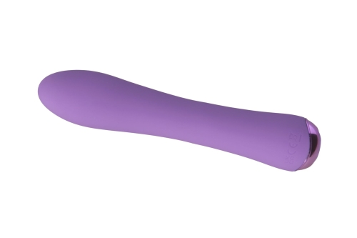 Вибратор вагинальный силиконовый фиолетового цвета FairyGasm WowGenie - 3
