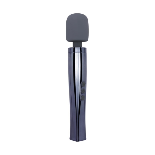 Масажер у вигляді мікрофона сірого кольору MyMagicWand - Wand Massger Dynamite Grey - 3
