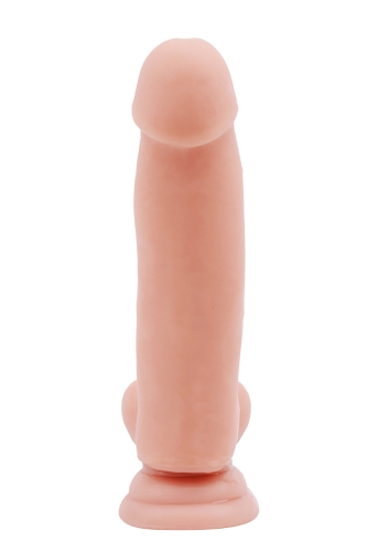 Фаллоимитатор реалистичный на присоске бежевый MR DIXX 7.1INCH DUAL DENSITY DILDO - 3