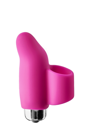 Вибропуля на палец для точки G розового цвета Dream Toys FLIRTS FINGER VIBE - 1