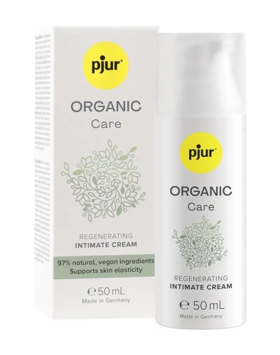 Органический крем для интимного ухода восстанавливающий Рjur ORGANIC Care 50 мл - 1