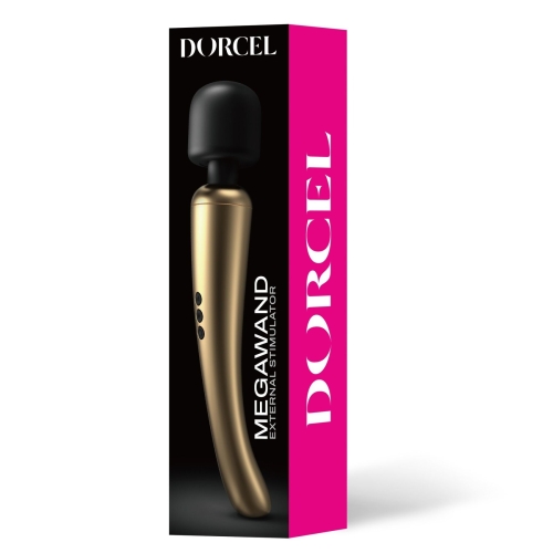 Вібромасажер для інтимних місць Dorcel MEGAWAND GOLD - 4