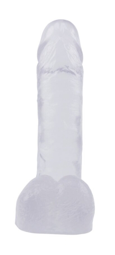 Фалоімітатор реалістичний на присоску прозорий CHISA 7.7 Inch Dildo - 3