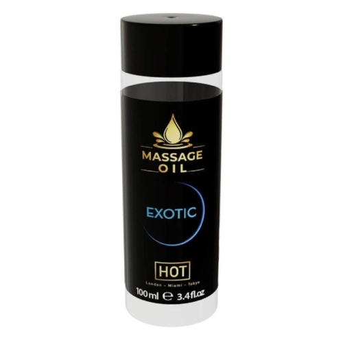 Масажна олія з екзотичним ароматом HOT Massage Oil 100 мл - 1