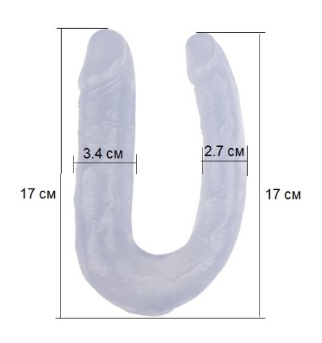 Подвійний фалоімітатор ганебний CHISA 13 Inch Dildo - 3