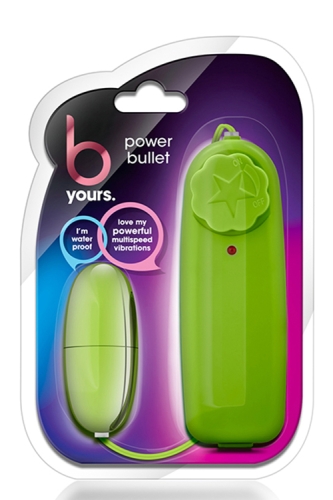 Віброяйце зелене B YOURS POWER BULLET LIME - 2