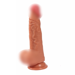 Фаллоимитатор 14,5 см/3,8 см суперреалистичный на присоске Evan Realistic dildo виниловый