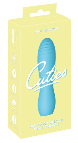 Віброкуля з рельєфною головкою блакитного кольору You2Toys Cuties 3 - 1