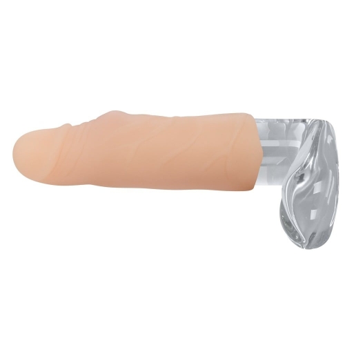 Реалістична насадка, що подовжує, на член тілесний You2Toys Nature Skin Penis Sleeve - 3