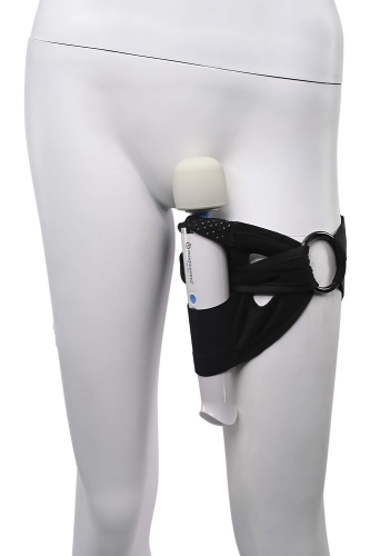 Фиксатор на ногу для игрушек черный Sportsheets Pivot Forced O Strap - 2