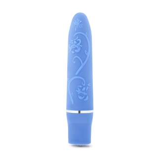Вібропуля для клітора блакитного кольору ROSE BLISS VIBE PERIWINKLE