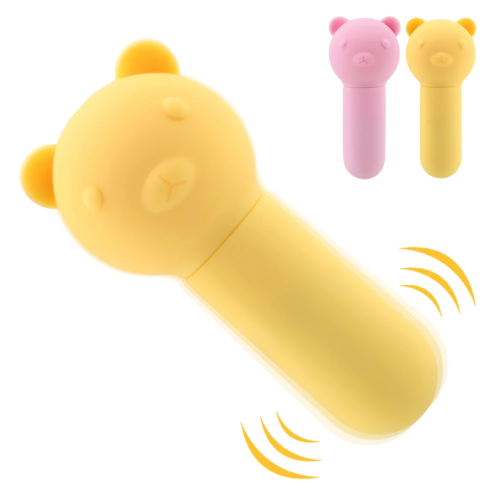 Кліторальний стимулятор жовтий Roselex - 3