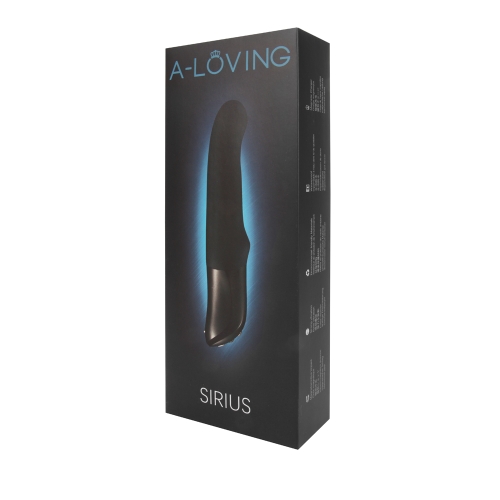 Вібратор-пульсатор 23,7 см / 3,5 см для точки G силіконовий SIRIUS 10 режимів вібрації і пульсації чорний Мульти Оргазм - 4
