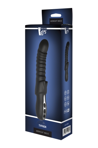 Вибратор для точки G черного цвета Dream Toys MIDNIGHT MAGIC TYPHON - 2