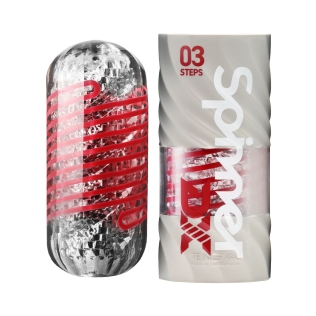 Мастурбатор для мужчин красного цвета Tenga Spinner DX 03 Steps