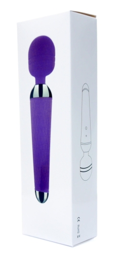Вібромасажер пульсатор Ванд фіолетового кольору BOSS of TOYS Massager Power Wand - 9