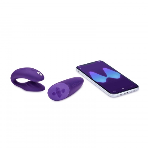 Вибратор для пар We-Vibe Chorus фиолетовый - 4