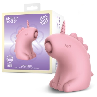 Клиторальный вибратор Пульсатор с пультом управления розовый Engily Ross Sweetmoon Massager Pulse