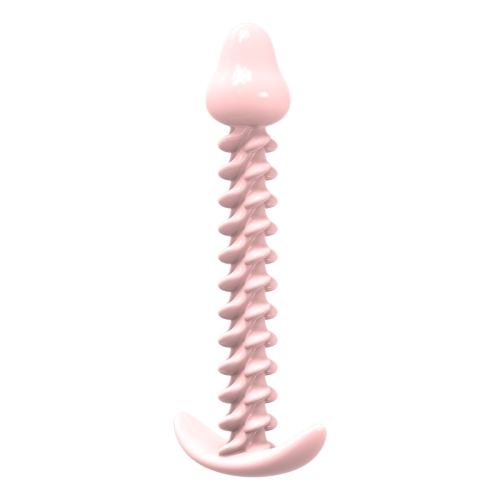 Анальна пробка пухирчаста тілесна Meleon Full Bloom Butt Plug - 4