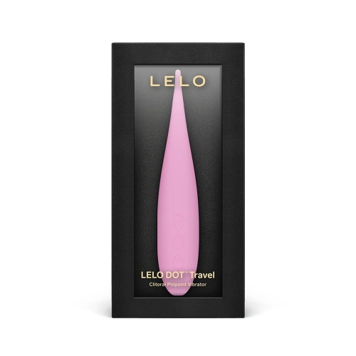 Кліторальний вібратор рожевого кольору Lelo DOT Travel - 3