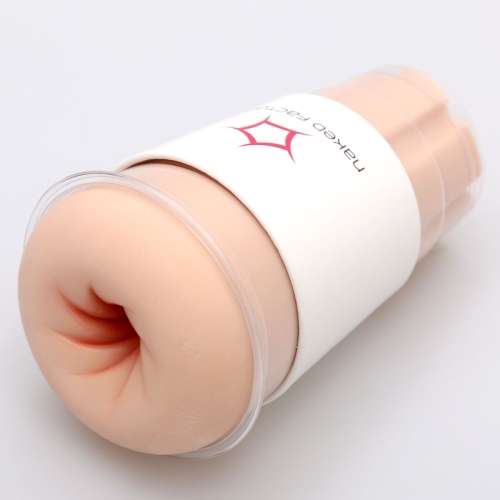 Мастурбатор-анус сквозной в колбе телесный Naked Factory Cup Sleeve A-4 - 1