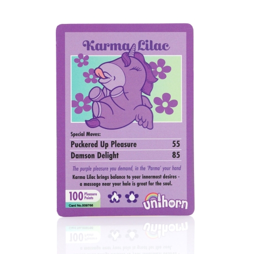 Вибратор Пульсатор единорожка для клитора сиреневого цвета Unihorn Karma Lilac - 4