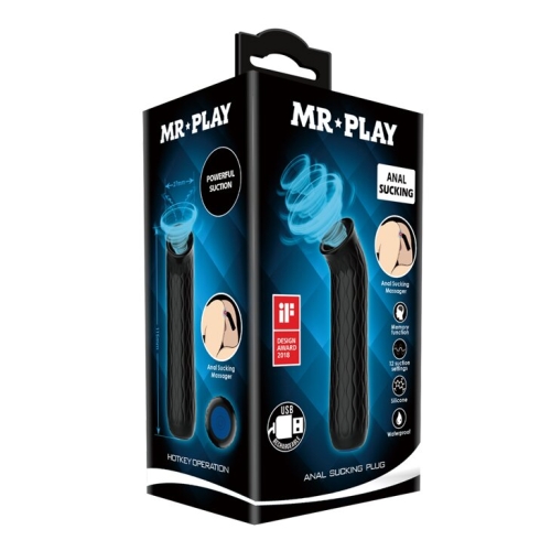 Вакуумний стимулятор для клітора, ерогенних зон Lybaile MR PLAY - 10