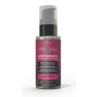 Массажное масло с феромонами и роскошным запахом лесных ягод Sensuva Me&amp;amp;You Berry Flirty 59 мл