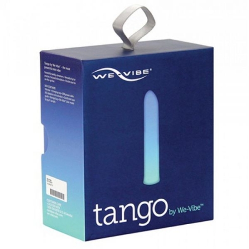 Класичний вібратор водонепроникний блакитний We-Vibe (Ві-Вайб) Tango - 1