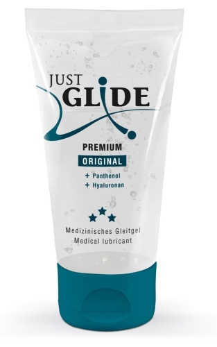 Веганский органический гель лубрикант Just Glide Premium 50 ml - 1